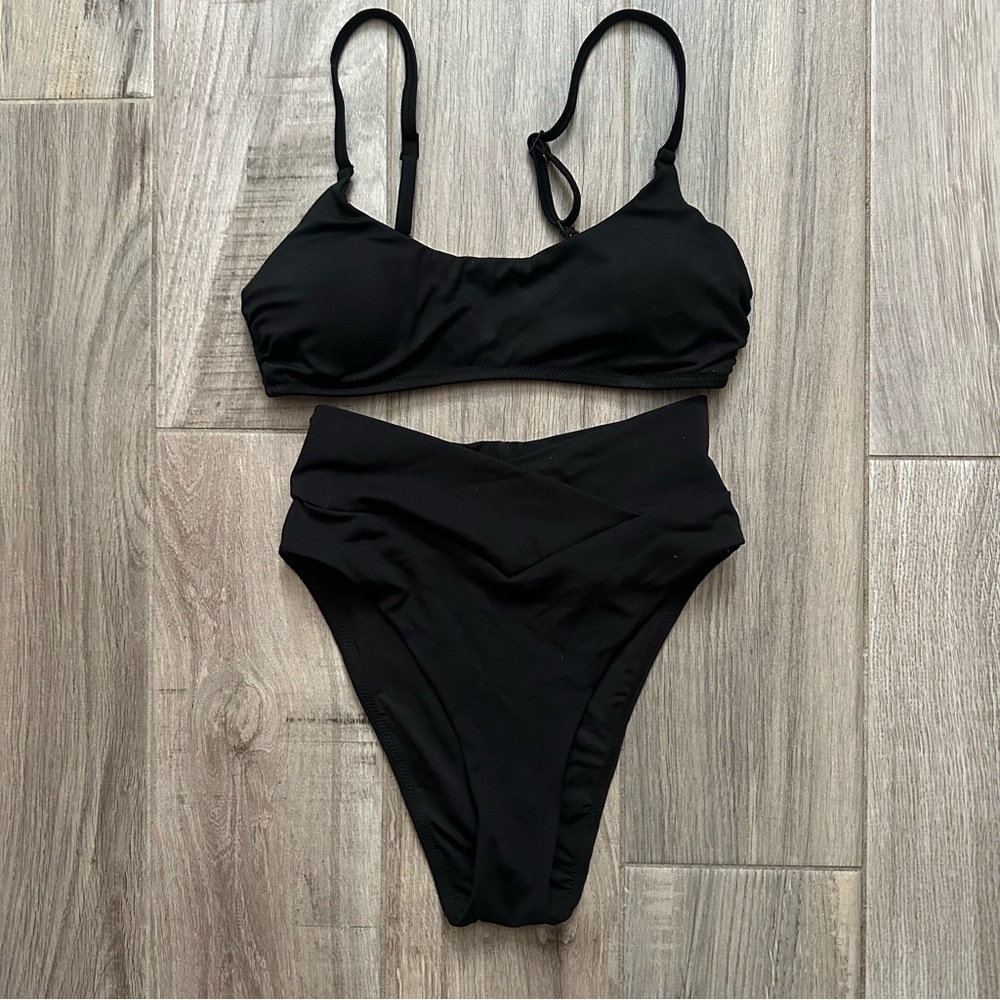 Aerie High-Waist Bikini Set